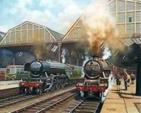 steam railway prints