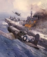 WW2 fighter plane art