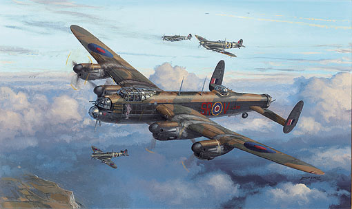 WW2 aircraft art